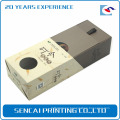 Sencai small round window tea flip packaging paper box